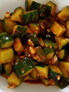 A picture of Spicy Cucumber Salad.