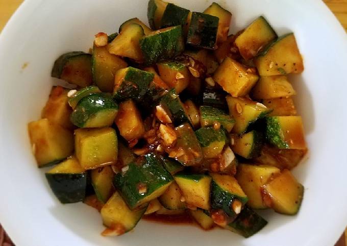 Recipe of Homemade Spicy Cucumber Salad