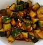 Easy Steps to Prepare Recipe Spicy Cucumber Salad that is  Makes Drooling, Addictive}