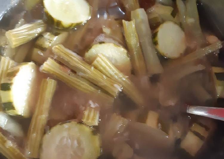 Resep Sayur asem klentang (buah kelor) oleh piepithy Cookpad