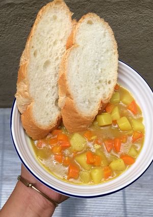 Foto resep Japanes Curry with Baguette