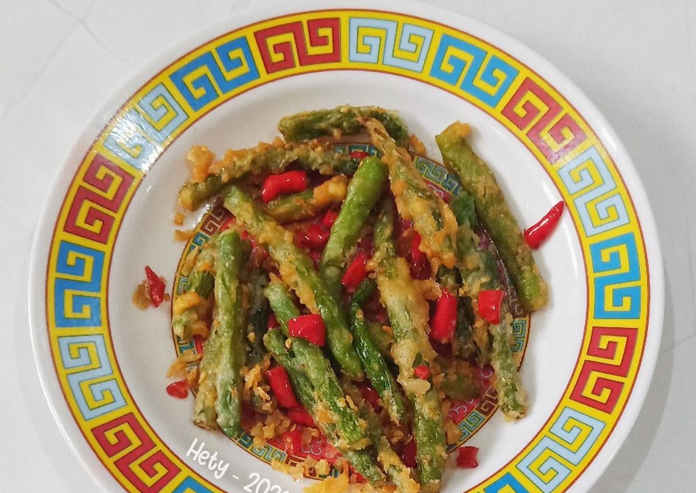 Buncis Cabe Garam Khas Restaurant Chinese Food