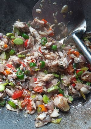 Foto resep Oseng Pindang Pete