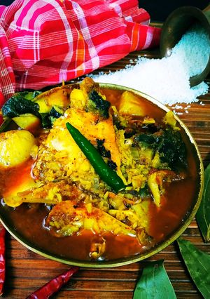 মুড়ি ঘন্ট (muri ghanto recipe in Bengali) রেসিপির প্রধান ছবি