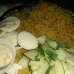 Cous cous jollof A picture of Cous cous jollof.