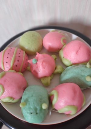 Foto resep Bakpao Karakter Suka suka Versi Mini