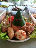 Tumpeng mini Nasi Samin