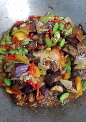 Foto resep Oseng ikan asin peda