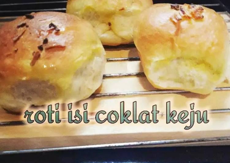 Resep Roti isi coklat keju, Bikin Ngiler