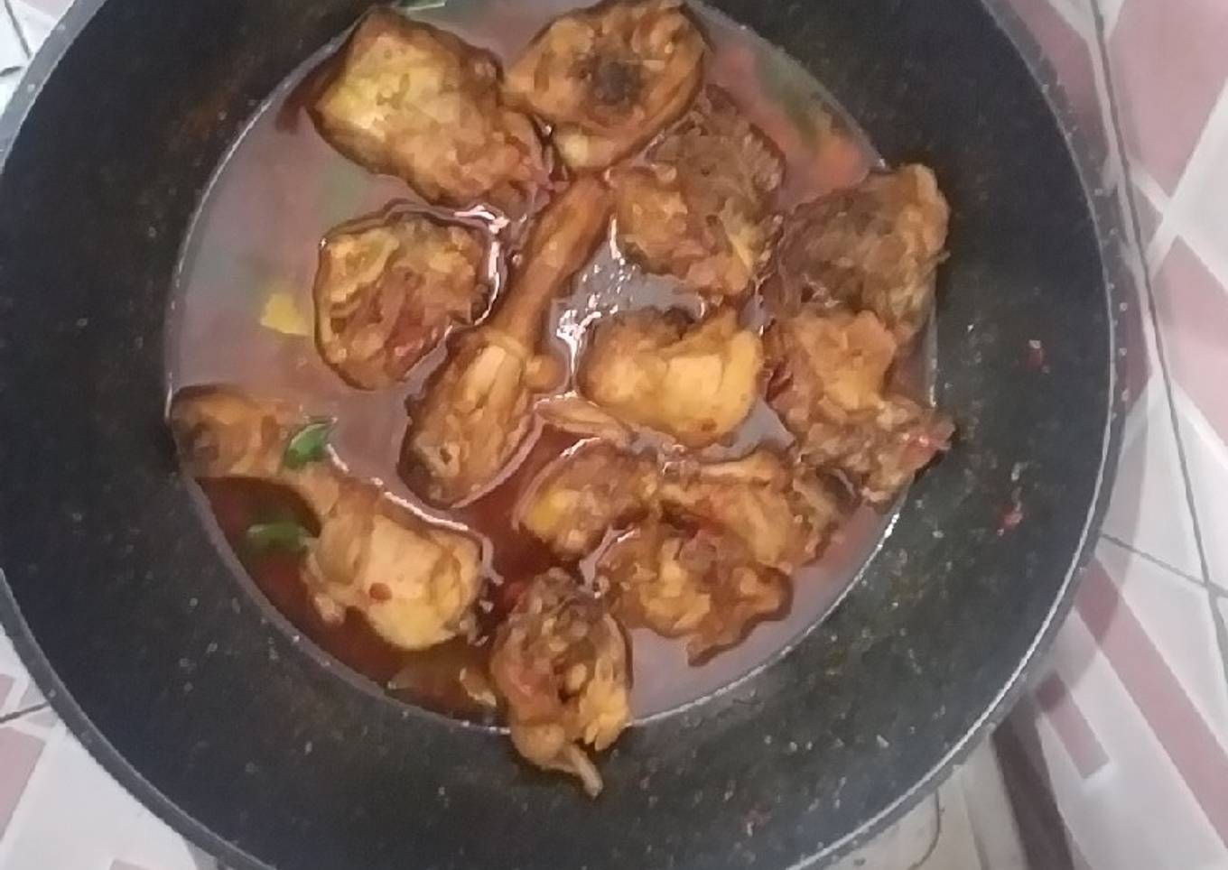 Ayam Panggang Masak Bumbu Merah