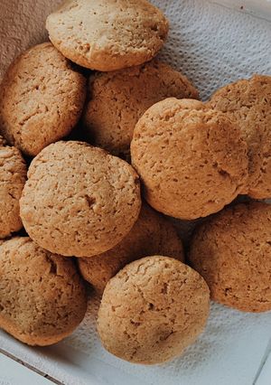 Una foto de Galletitas de maní y miel