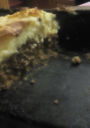 Una foto de Pastel de carne y papas bueno,bonito y barato