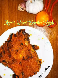 Foto resep Ayam bakar bumbu rujak