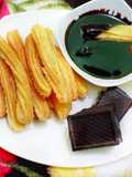 Churros Saos Coklat
