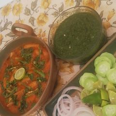 A picture of Arwi Masala karahi.
