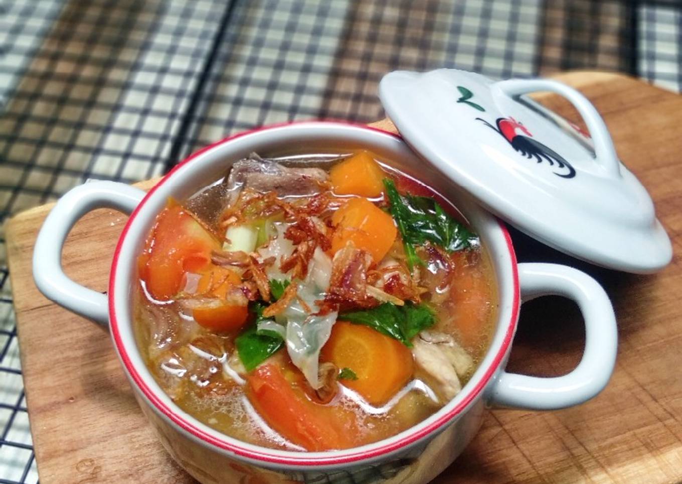# Sop ayam ala Devina hermawan