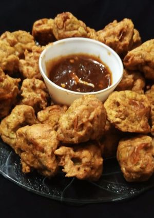 A picture of Chicken Fritters😋.