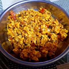 A picture of Paneer Bhurji.