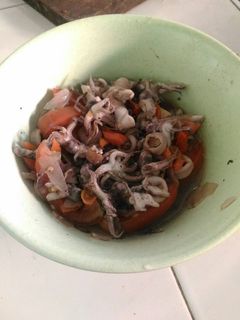 Foto resep Tumis cumi basah