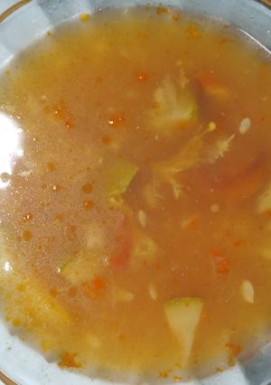 صورة لوصفة شوربة الخضرا