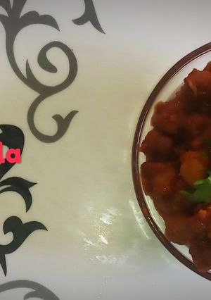 A picture of Channa masala.