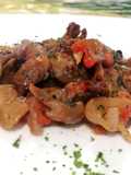 Funghi Cardoncelli con Pomodorini Freschi