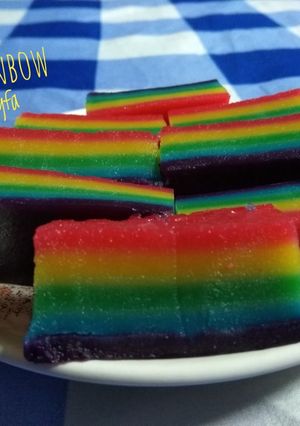 Foto resep Lapis rainbow