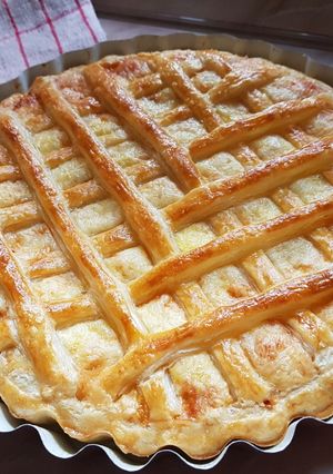 Paradicsomos csirkés pite recept fotója