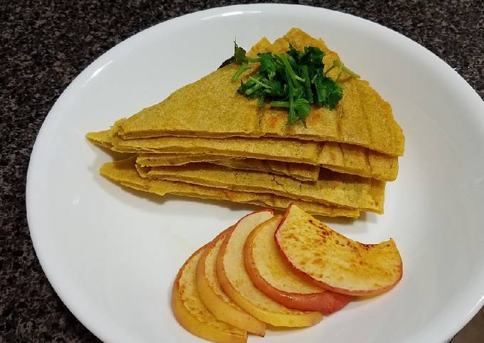 Steps to Prepare Homemade Savory Kamut Sourdough Pancake