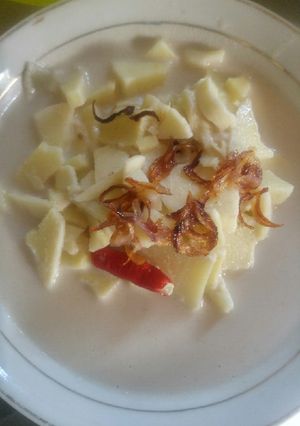 Foto resep Umbut sawit gulai manis