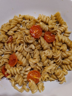 Una foto de Cherry pasta