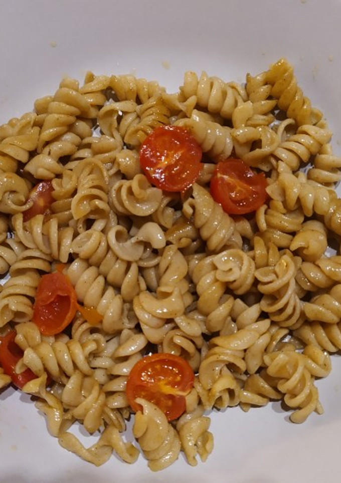 Una foto de Cherry pasta