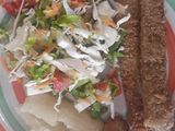 Milanesas de acelga con ensalada de apio