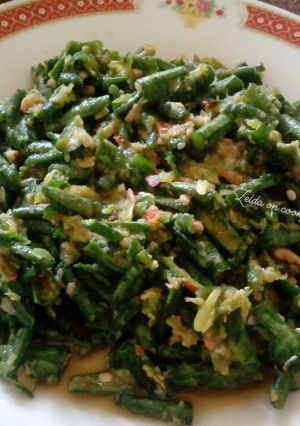 Foto resep Pencok kacang panjang