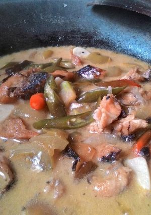 Foto resep Salem santen lombok ijo