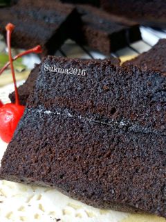 Foto resep Brownies Kukus Ketan Item