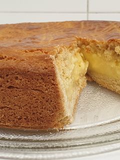 Una foto de Pastel vasco