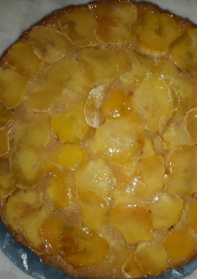 Una foto de Torta de manzana invertida 🙃