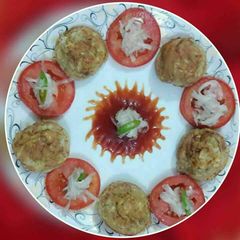 A picture of Egg appam.