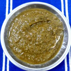 A picture of Sarso ka saag.