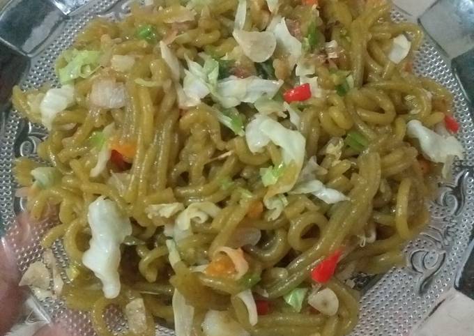 Ini dia! Resep memasak Mie kenyol  sesuai selera