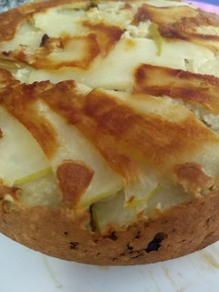 Una foto de Torta de manzana saludable