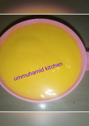 A picture of Mango smoothie.