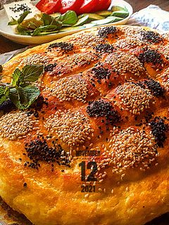 عکسی از دستور نان پیده