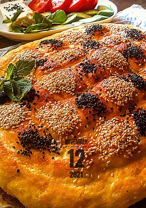 عکسی از دستور نان پیده