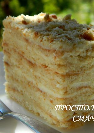 Фото Медовик со сметанным кремом.