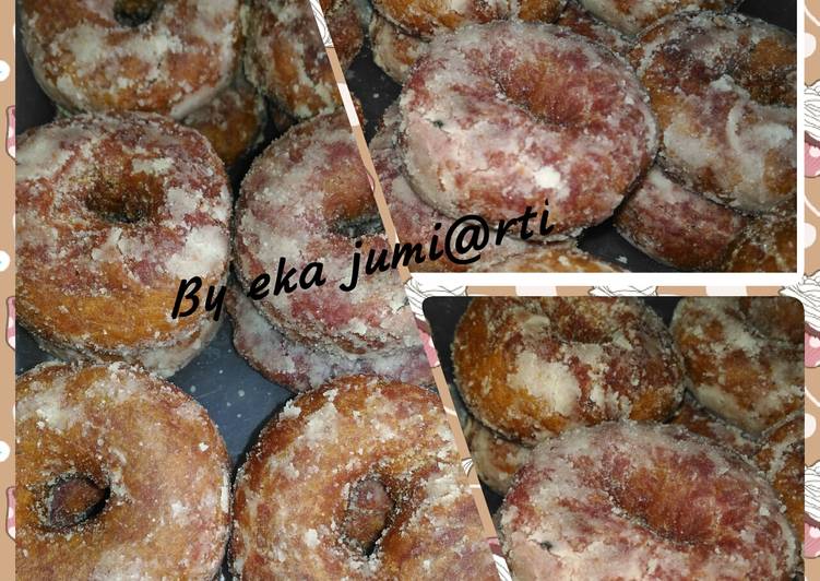 Rahasia Membuat Donat Ubi Ungu Lemmmbuuttt Yang Nikmat