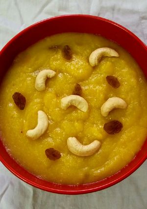 A picture of Mango kesari.