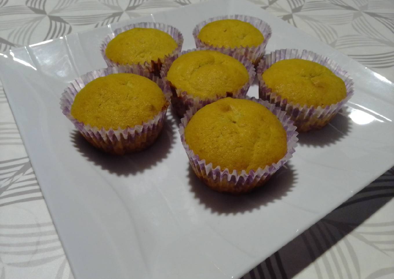 Muffins de plátano y nuez