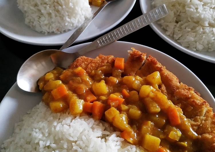 Curry Katsu a la Jepang dengan Bahan Lokal